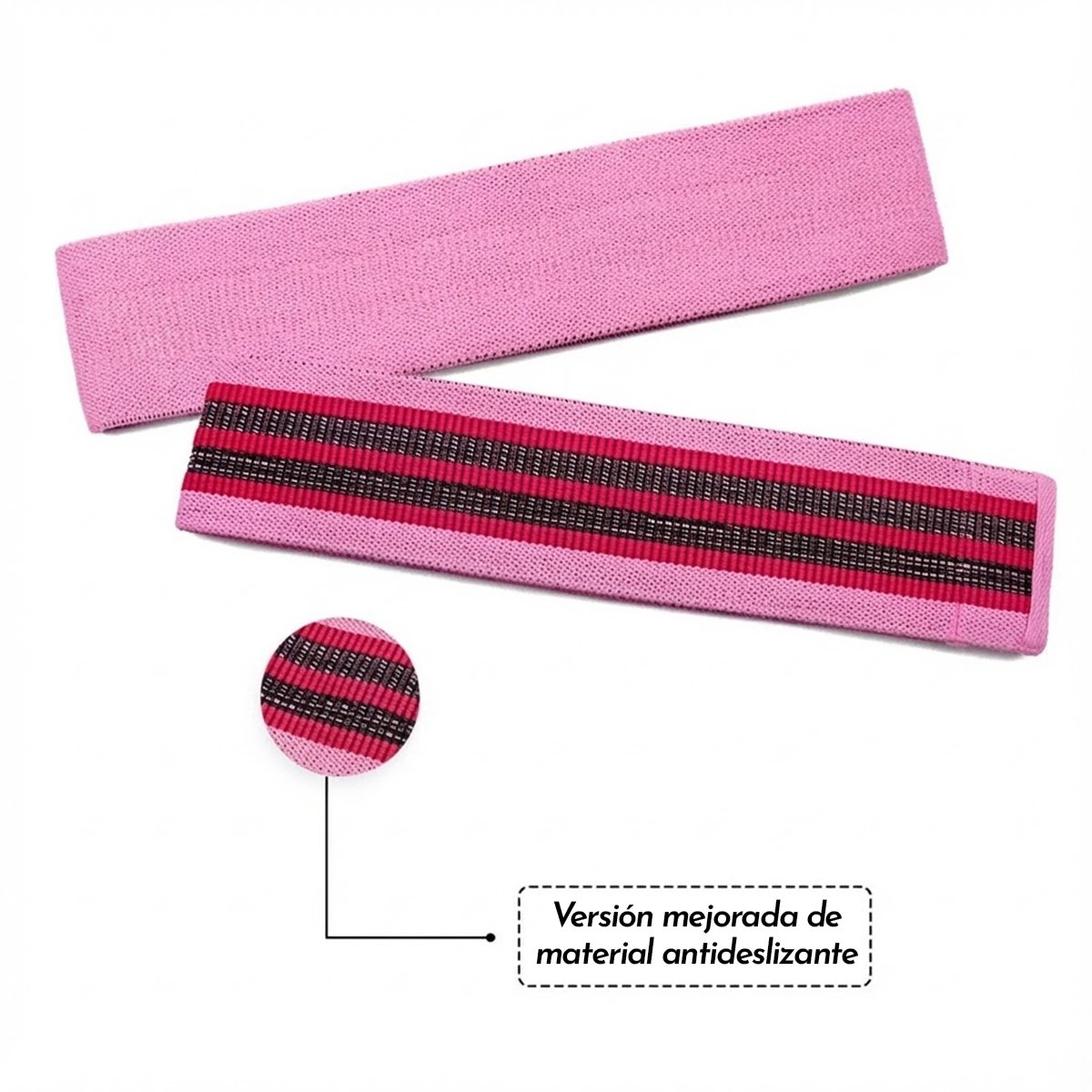 Bandas resistencia de tela (kit x 3 unidades) - Imagen 2
