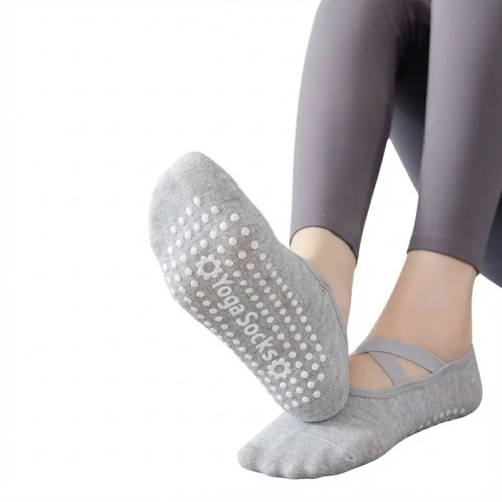 Medias antideslizantes de yoga y pilates