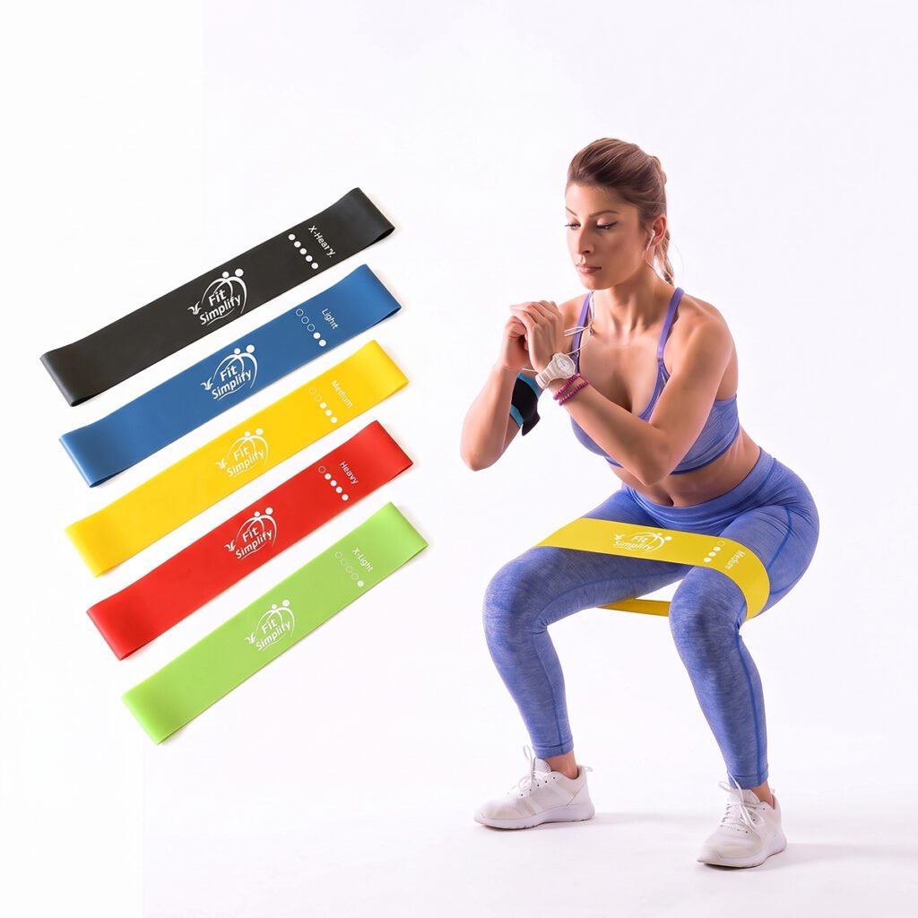Bandas elasticas resistencia x 5 - Fit Simplify